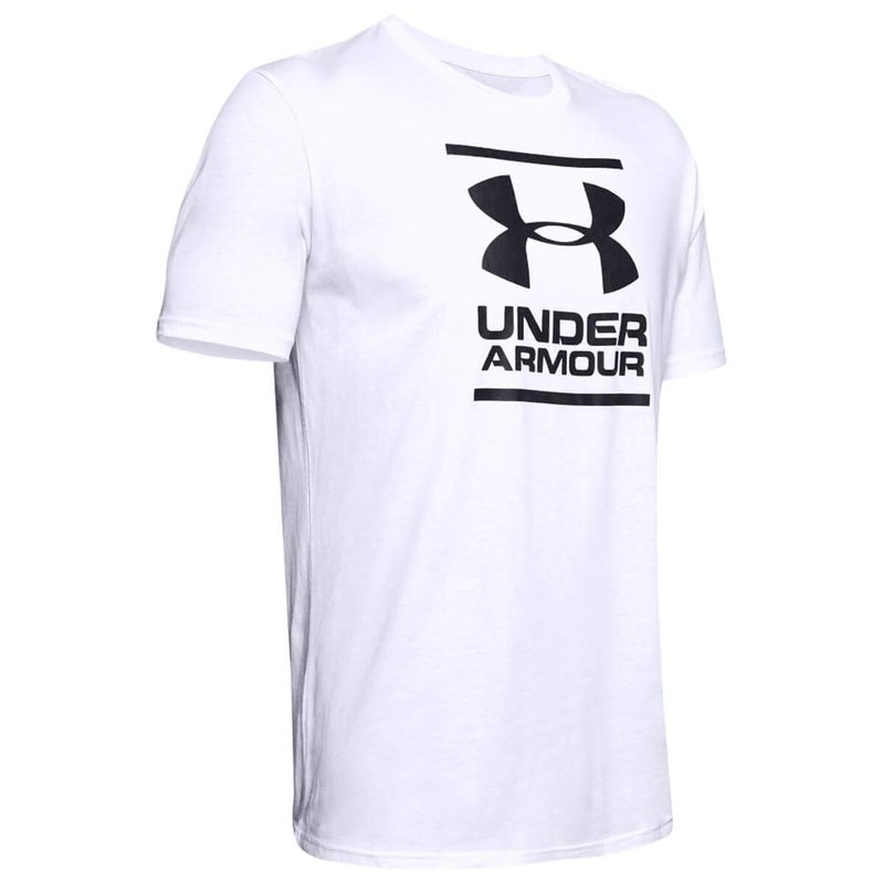 Under Armour Men's UA GL Foundation Short Sleeve T-Shirt XXL White - Image 2