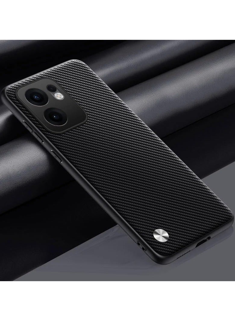 Case Compatible with OPPO Reno13 F Case, Plain Leather Skin-friendly Phone Case Matte Bumper Soft Edge Shockproof Protective Cover for OPPO Reno 13 F