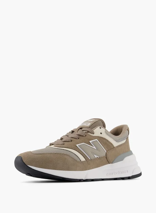 نيو بالانس Women's Logo Detail Sports Shoes with Lace-Up Closure - 997R