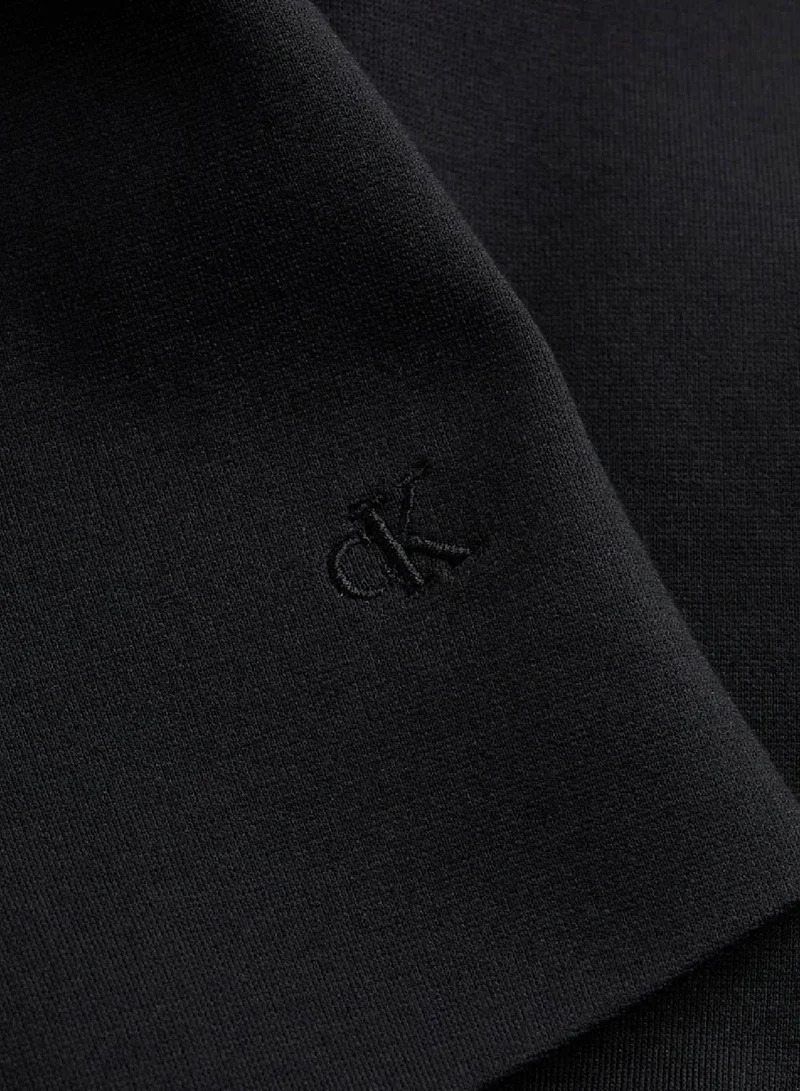 Calvin Klein Jeans Ck Black Slim Ribbed Vest for Women | Best Price UAE
