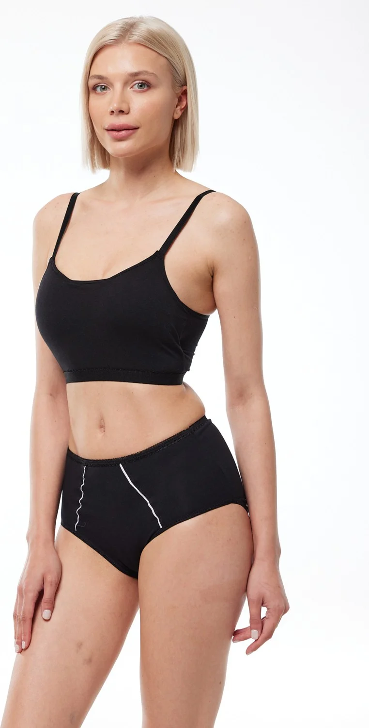 Malabadi 6' Economic Pack Women Sabrina Cotton Slip 114