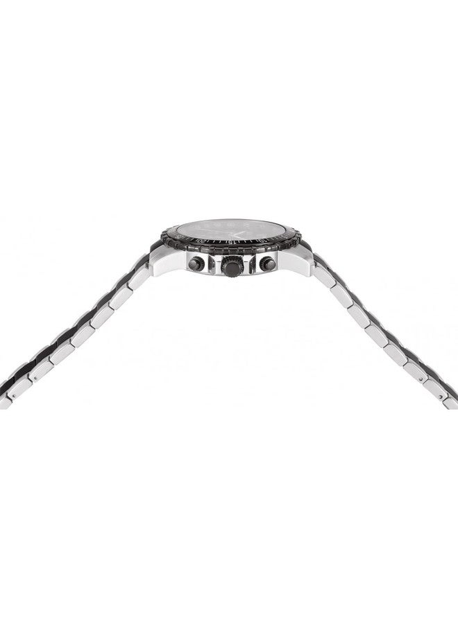 إنفيكتا ساعات يد رجالية كوارتز من إنفيكتا، عرض تناظري وسوار من الفولاذ المقاوم للصدأ، أسود - 1326 - Image 2