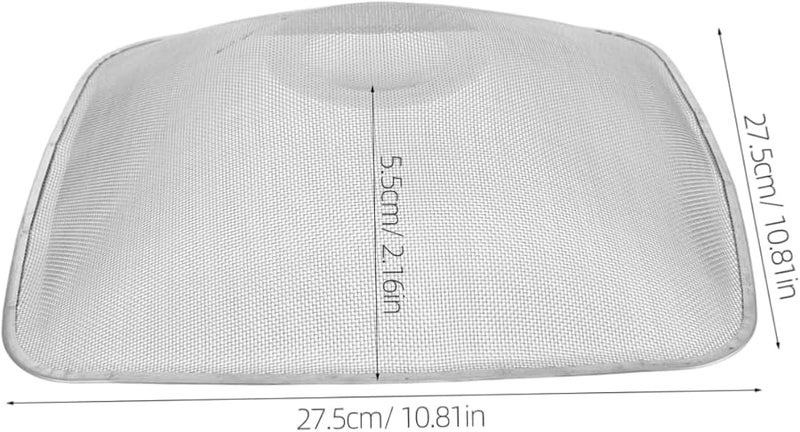 مرشح غطاء محرك الألومنيوم الشبكي - التقاط فعال للشحوم - متوافق مع مختلف أنواع الأغطية - Image 3
