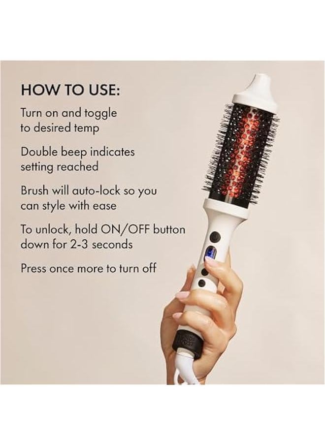 Arabest - Heated Thermal Round Brush for Volume and Shine - BondiBoost Infrared Bounce Brush - Image 1