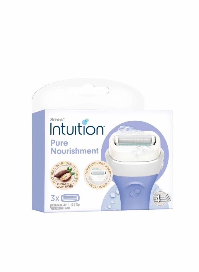 schick - Schick Intuition Pure Nourishment Pack of 3Pc - Image 1
