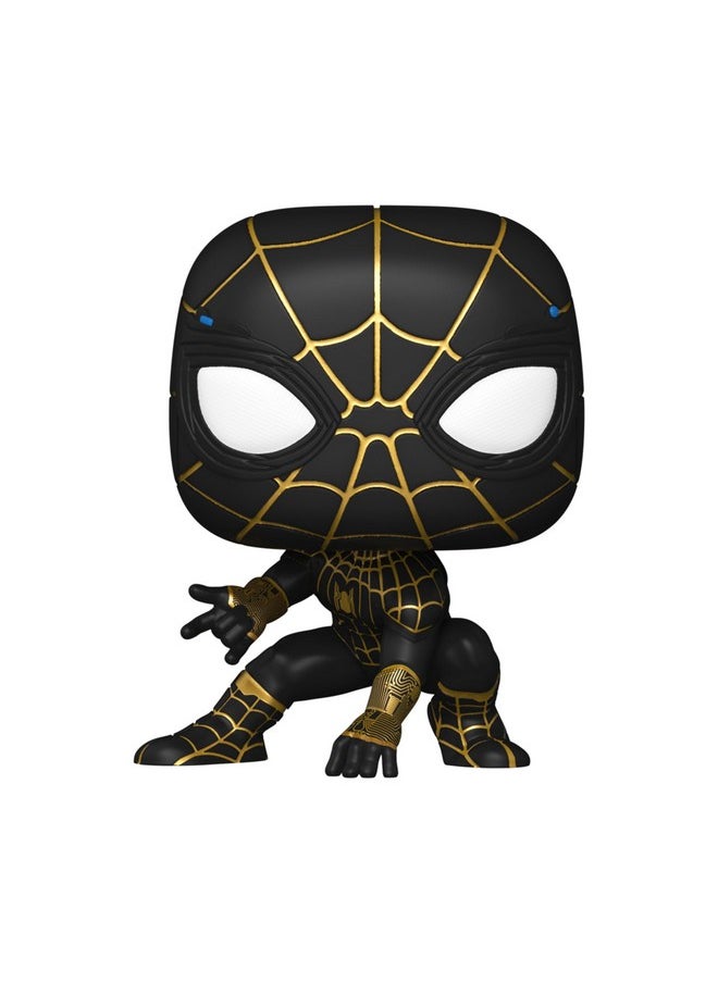 Funko Pop Marvel Spider Man No Way Home Spider Man In Black And Gold Suit 3.75 Inches (56827)  - Image 2