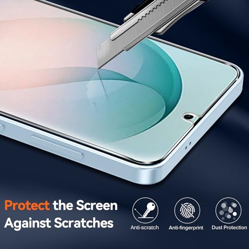 ivoler 3-in-1 Case for Samsung Galaxy S26 6.3” with 2 Pack Tempered Glass Screen Protector[Full Coverage], [Military Grade Protection] Slim Phone Bumper Cover Clear [Non-Yellowing] - Image 2