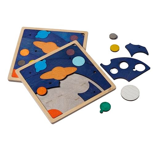 EKOPLAY Solar System and Planets Puzzle for Kids | 18 Piece Jigsaw Puzzle for Kids | Learning Educational Toy and Gift for Boys Girls Ages 3+ Years - Image 4