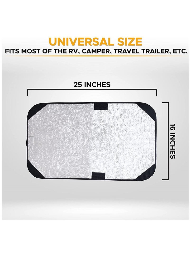 Car Side Window Sun Shade, Universal Reversible Magnetic Curtain, Roller Sunshade, Baby and Kids Shades for UV Glare Protection, Travel Accessories (16 x 25 Inch) - Image 4