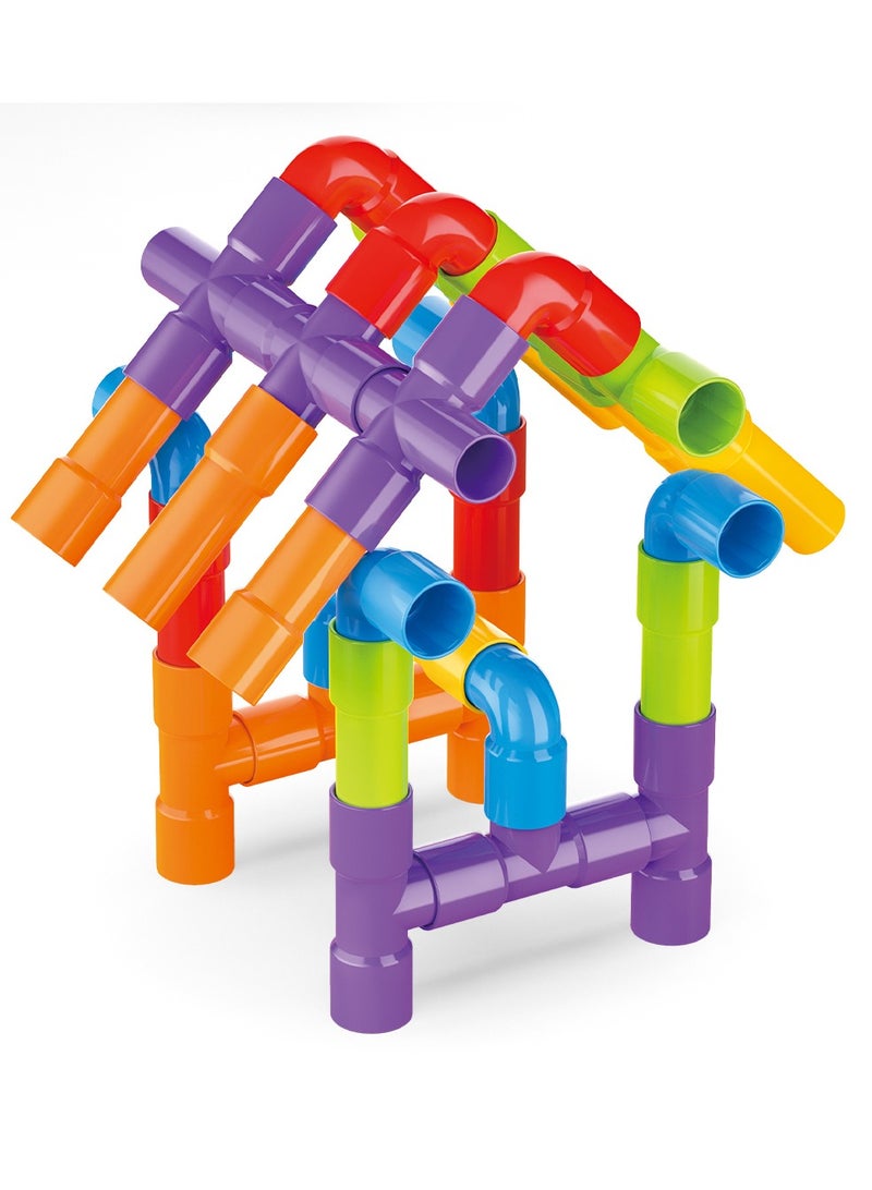 Pipe Blocks (120 Piece) Pipe Building Blocks Set  - Image 2