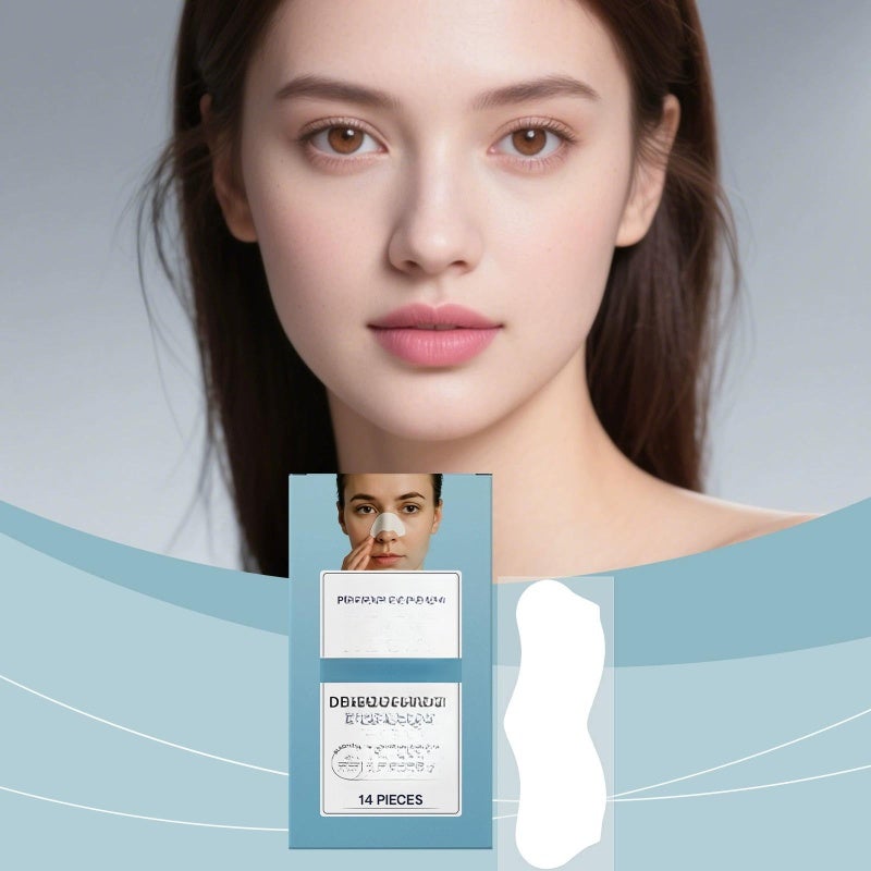 Blackhead Removal Nose Strip: White, Gentle Skin-Barrier Friendly, Deep Pore Adsorption - Portable Independent Packaging Cleansing Strip for Daily Home Care Travel Sensitive Skin Users - Image 5