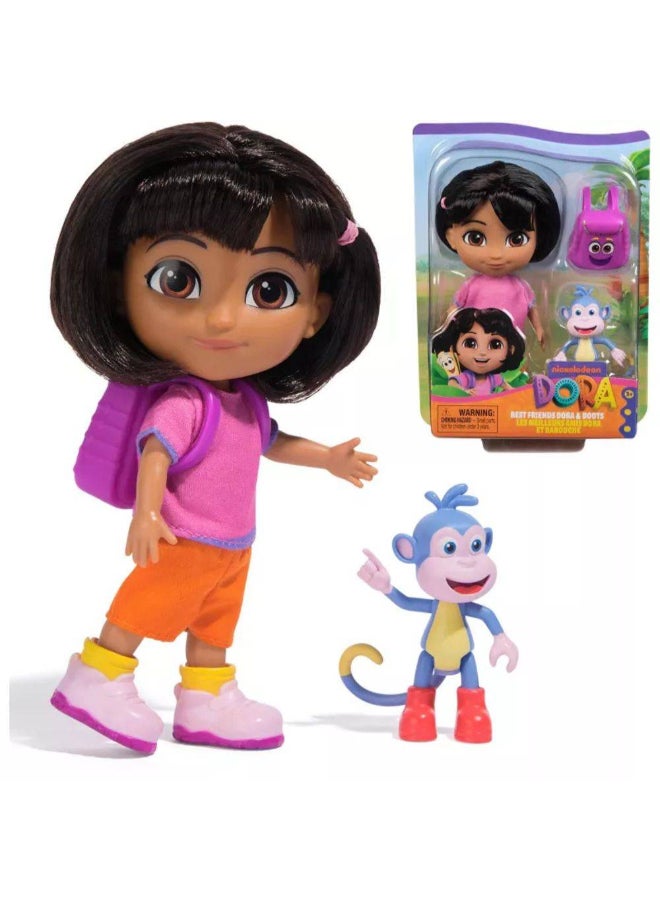 Dora the Explorer Best Friends Dora & Boots Doll Playset (15.24 cm) - Image 1