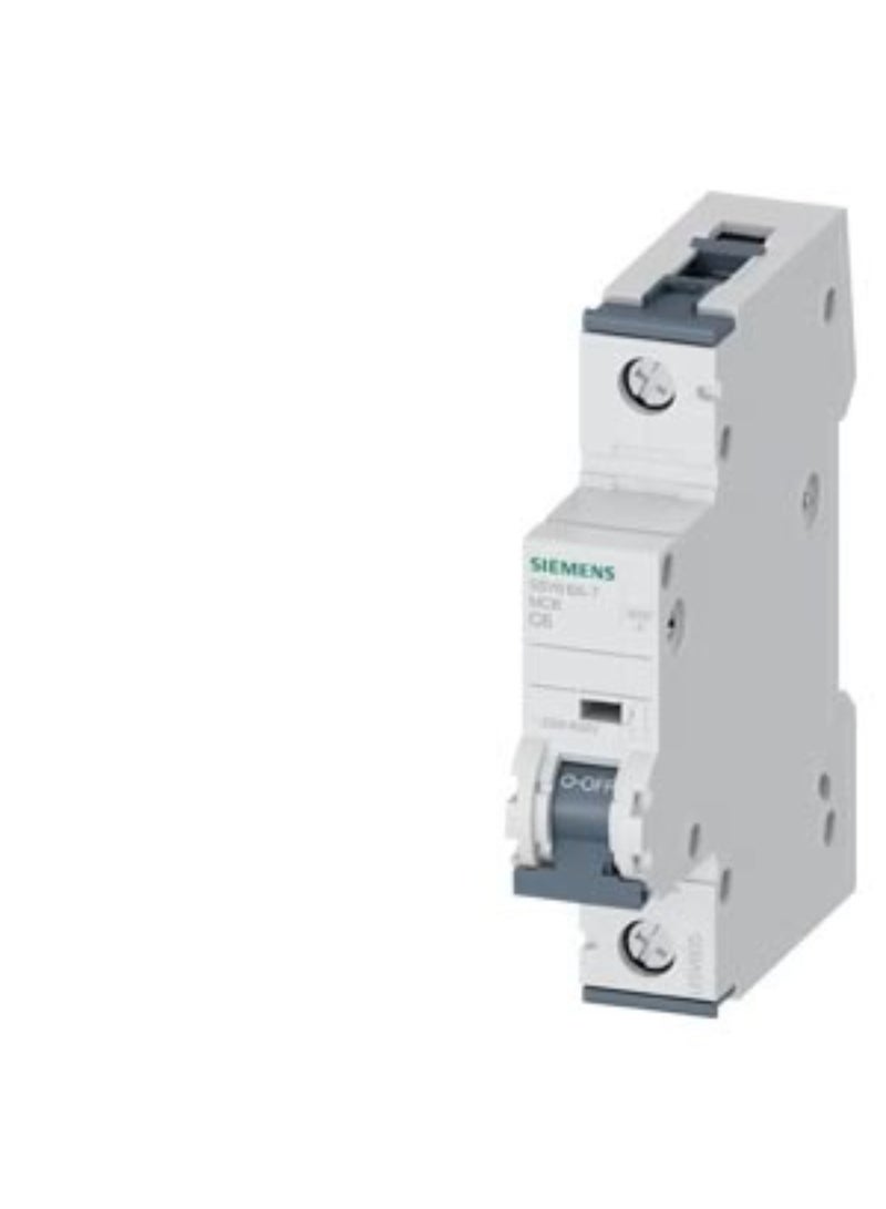 SIEMENS قاطع الدائرة المصغر سيمنز 5TJ 5TJ6140-7 - 40A، 1-قطب، نوع C، 240/415V، 6kA - Image 1