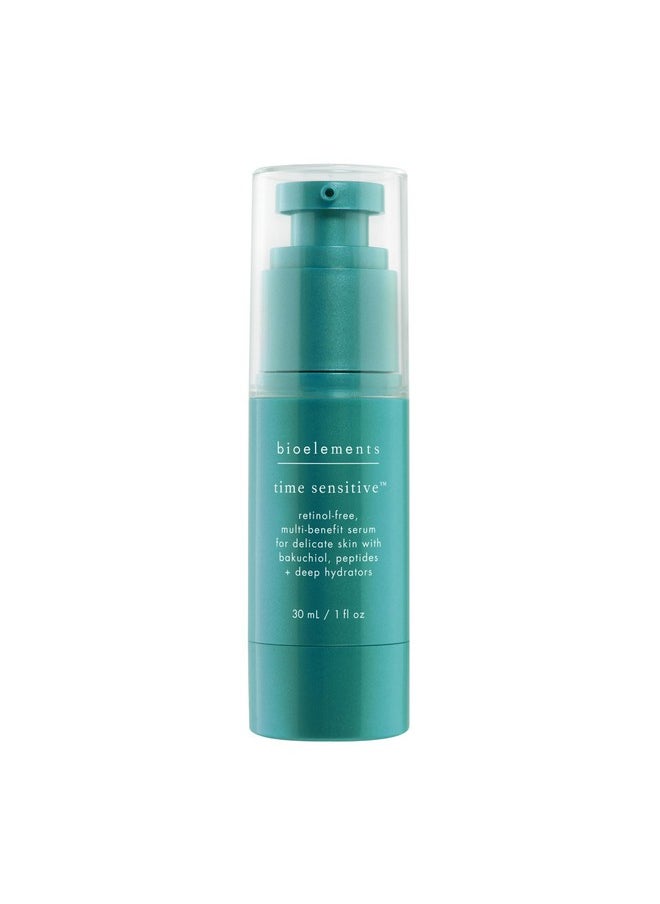 Bioelements - Time Sensitive - 1 Fl Oz - Retinol-Free, Multi-Benefit Serum - Targets Premature Aging - For Sensitive Skin - Vegan, Gluten Free - Image 1