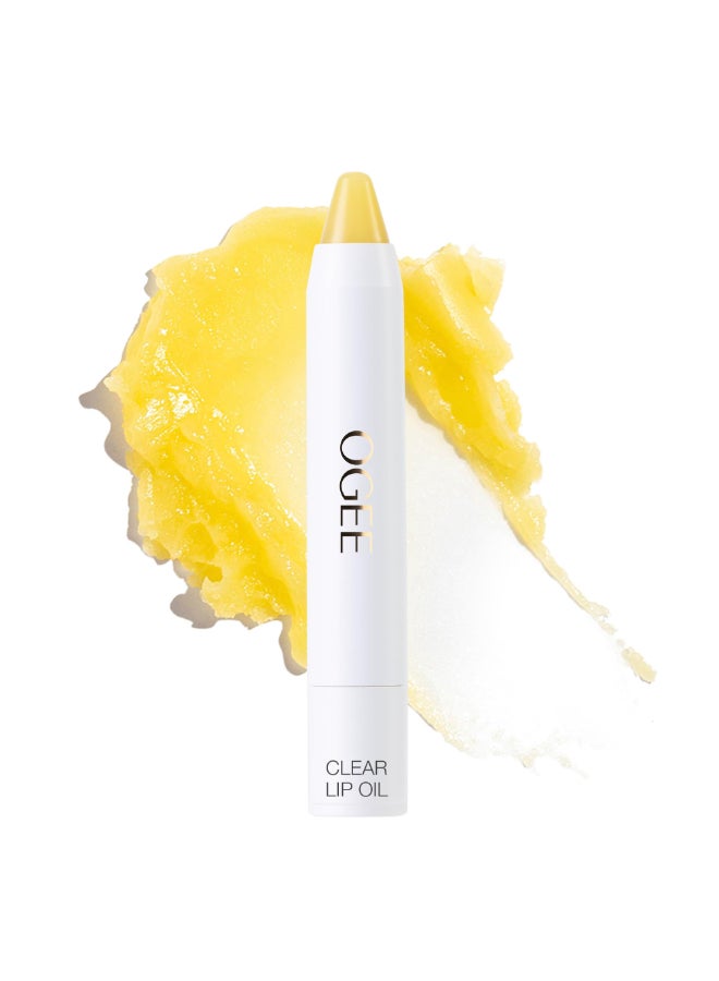 Ogee Sculpted Lip Oil Lip Stain Made with 100 Organic Coconut Oil Jojoba Oil and Vitamin E Best as Lip Balm or Overnight Lip Treatment CLEAR - Image 3