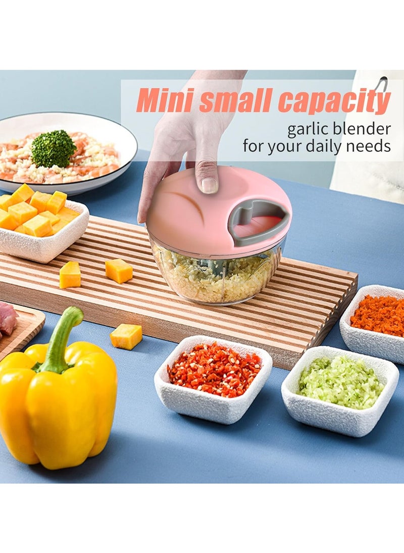 Generic - Manual Food Chopper, Compact And Powerful Hand-Held Vegetable Chopper, Fruit Nut, Onion Chopper, Hand-Cranked Meat Mixer, Blender, Food Processor - Image 1