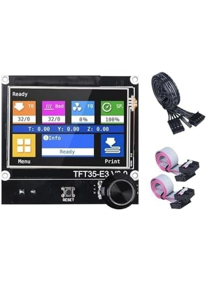 TFT35 E3 V3 0 Touch Screen Display For Ender 3 SKR MINI E3 V3 0 Board Upgrade Dual Mode LCD 12864 - Image 3