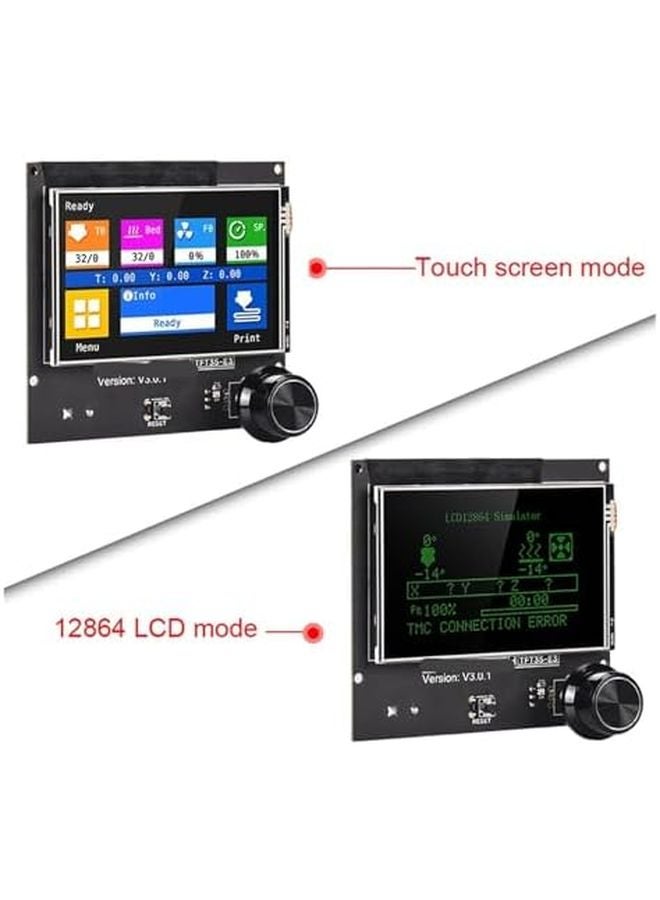 TFT35 E3 V3 0 Touch Screen Display For Ender 3 SKR MINI E3 V3 0 Board Upgrade Dual Mode LCD 12864 - Image 4