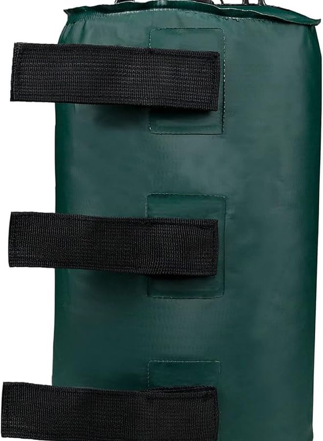Green Oxford Cloth Sandbag Weight Base for Canopy Tent Cylindrical Weighted Feet - Image 1