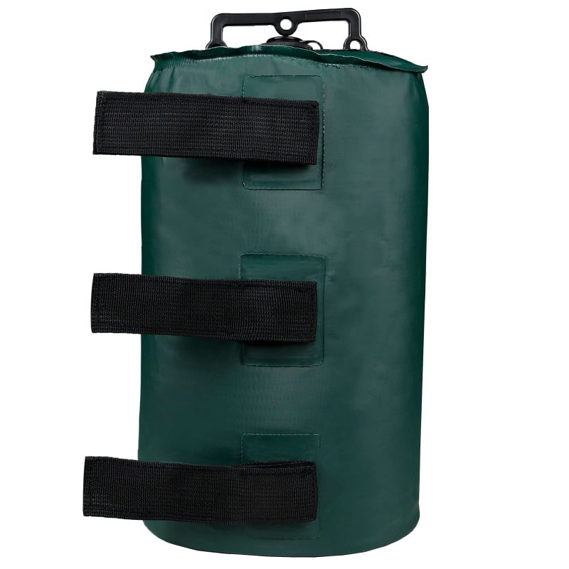 Green Oxford Cloth Sandbag Weight Base for Canopy Tent Cylindrical Weighted Feet - Image 2