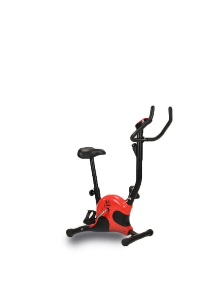 H PRO Indoor Cycle Exercise Bike with Heavy Chrome | Exercise Bike for Home Gym with Comfortable Seat Cushion  - Image 1