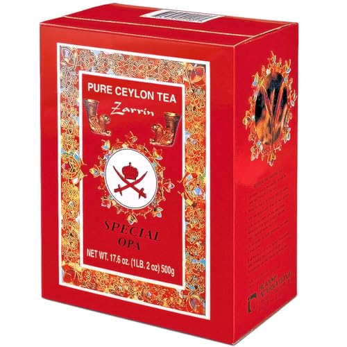 Zarrin  Pure Ceylon Tea OPA Orange Pekoe A 1LB 454g Loose Leaf Tea - Image 5