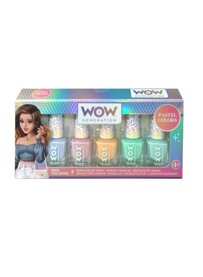 WOW Generation Nail Polish Pack Of 5 Bottles - Image 1