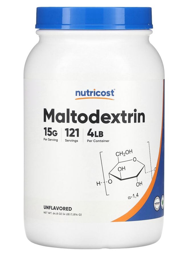 Nutricost مالتوديكسترين بدون نكهة 64.8 أونصة (1814 جرام)