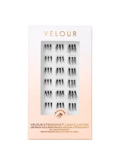 Velour Lashes Velour Xtensions Eyelash Refills Classic False Individual Vegan Lash Extensions Lightweight Fluffy Reusable Handmade Lashes Lash Clusters Soft And Comfortable All Eye Shapes  - Image 2