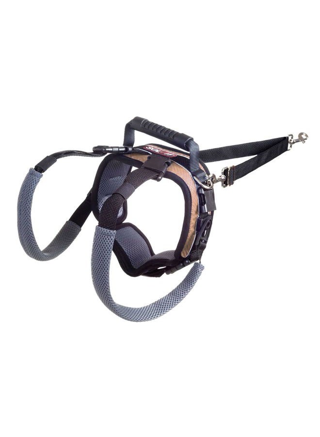 PetSafe CareLift Rear Support Harness - Lifting Aid with Handle and Shoulder Strap - Fits Waist Measuring 19-31 inches, Dog Weight 35lb-70lb, Medium, Black - Image 1