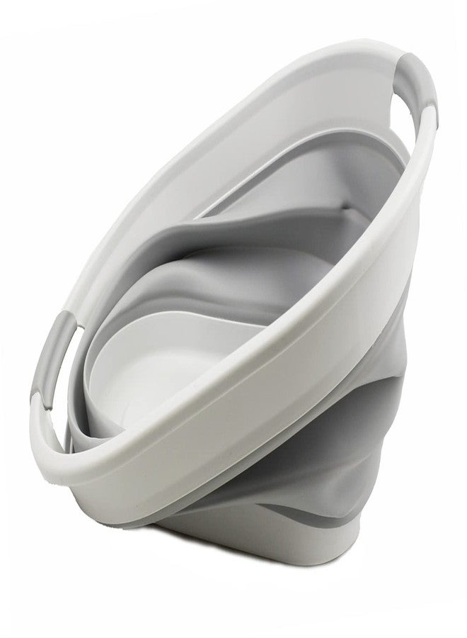 SAMMART Collpasible Laundry Basket (28L Collapsible Laundry Basket (Grey)) - Image 3