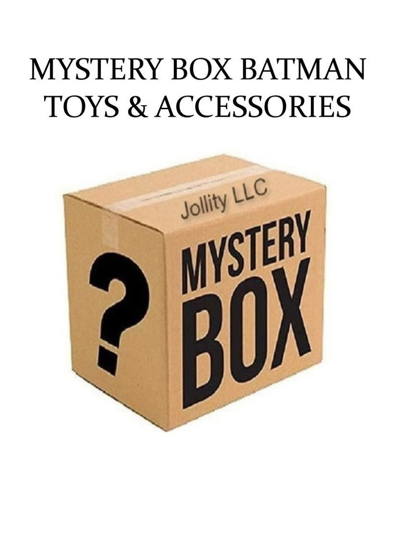 JOLLITY LLC صندوق غامض لألعاب وإكسسوارات باتمان، 5 عناصر إضافية - Image 1