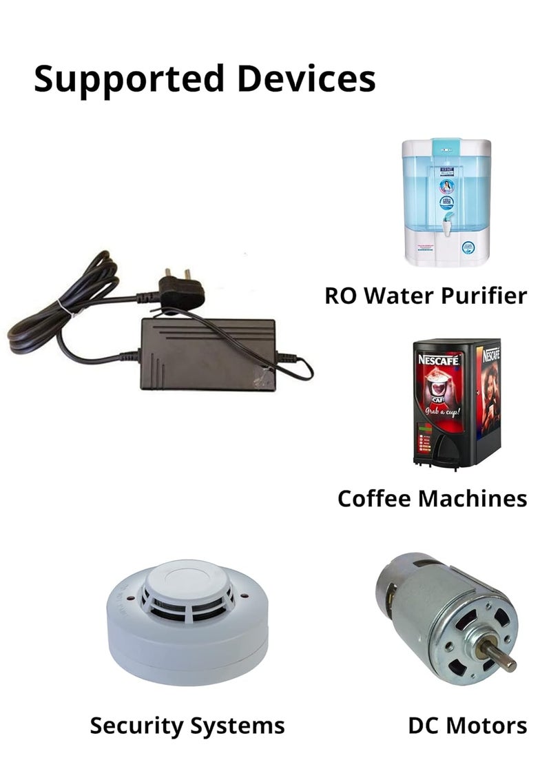 Candid RO Smps Adapter 24V25A 60W Power Supply for All RO Systems 2 Year Waranty 1pcBlack - Image 5