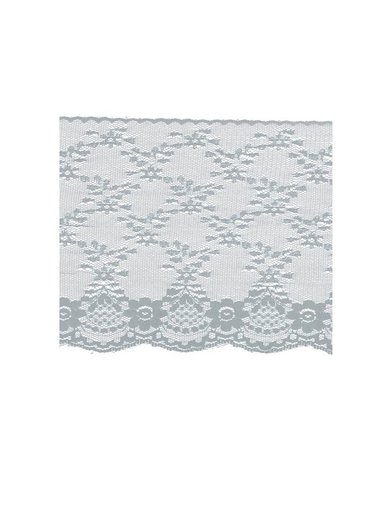 Trim Galloon Flat Lace Trim 7 inch Oyster - Image 2