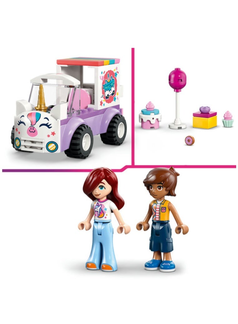 LEGO Unicorn Cake Delivery Car Building Set - Image 4