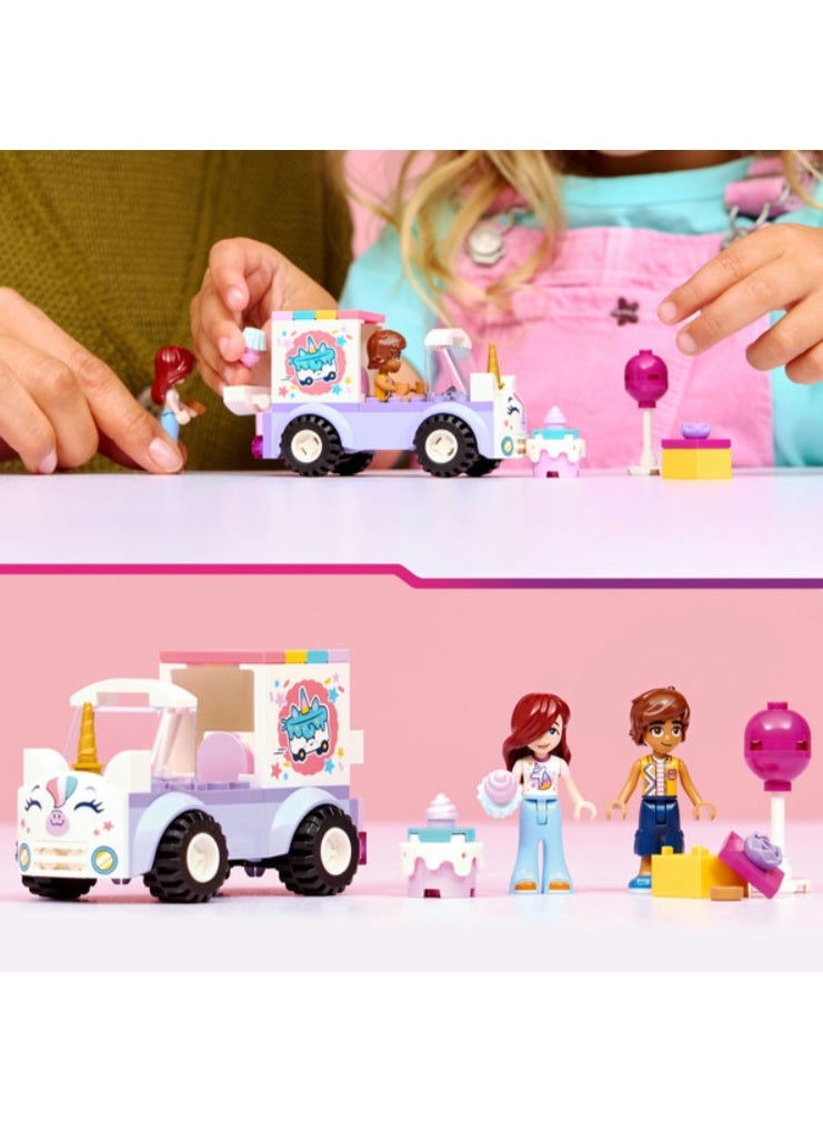 LEGO Unicorn Cake Delivery Car Building Set - Image 5