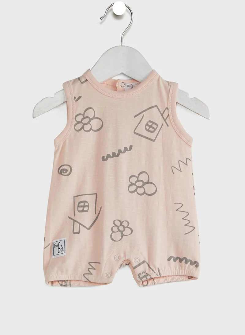 Babybol Infant Graphic Romper