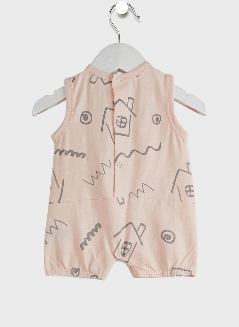 Babybol Infant Graphic Romper