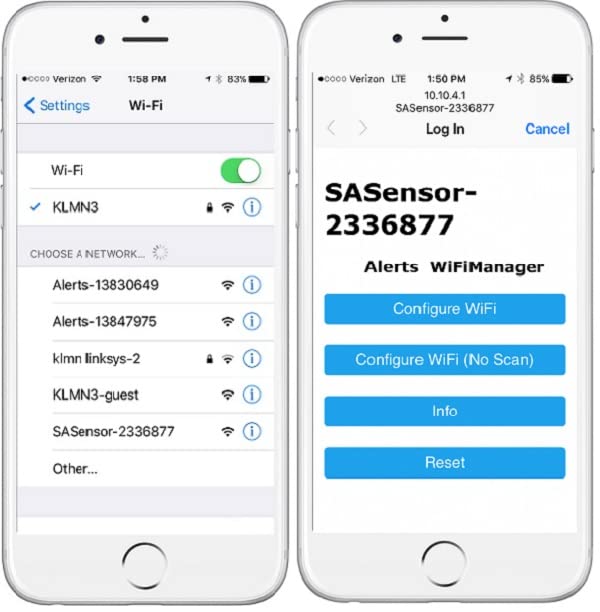 MySpool Water and Temperature Alert with Text Message and Email Notifications, Dual sensors - Image 3