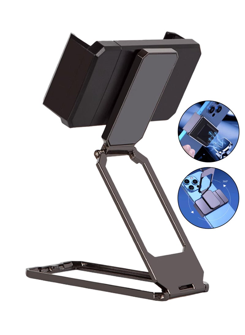 Portable Multi-function Phone Stand, Adjustable Foldable Stand, For Home and Office  - Image 2