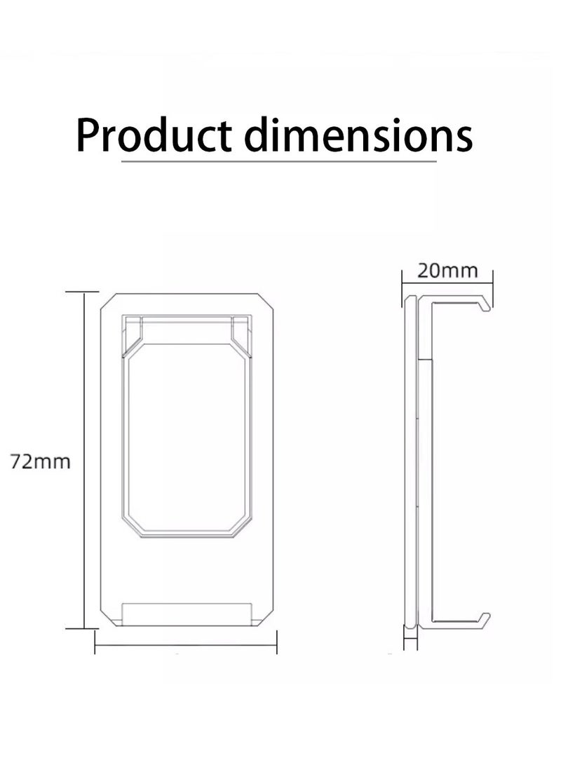 Portable Multi-function Phone Stand, Adjustable Foldable Stand, For Home and Office  - Image 5