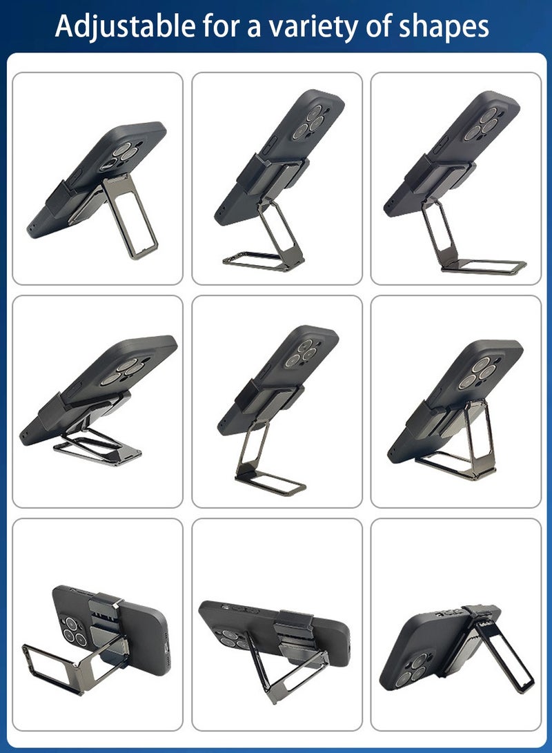 Portable Multi-function Phone Stand, Adjustable Foldable Stand, For Home and Office  - Image 4
