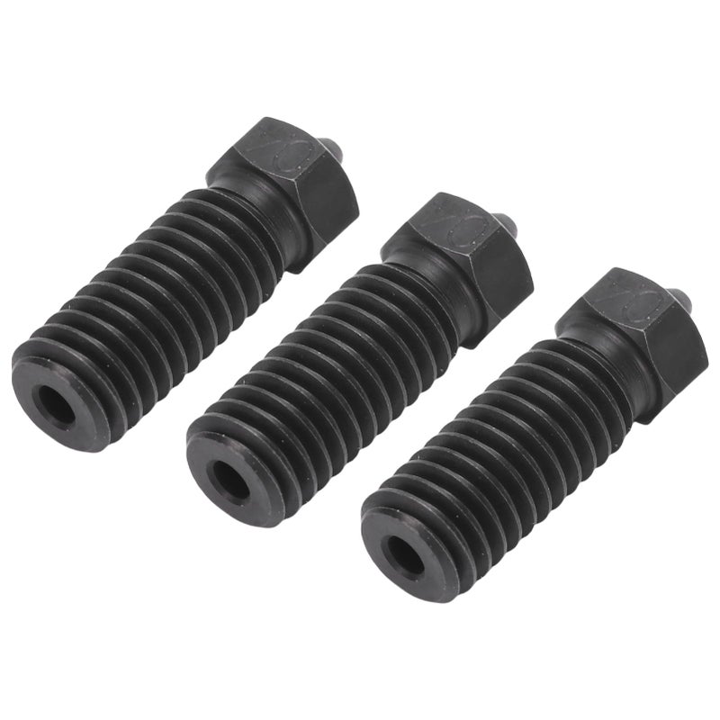 3D Printer Nozzle 0 4mm Hardened Steel 3 Pack M6 Thread For PLA ABS PETG - Image 5