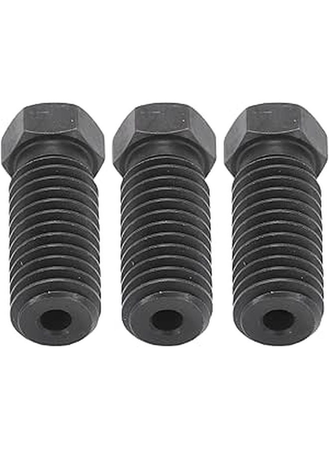 3D Printer Nozzle 0 4mm Hardened Steel 3 Pack M6 Thread For PLA ABS PETG - Image 1