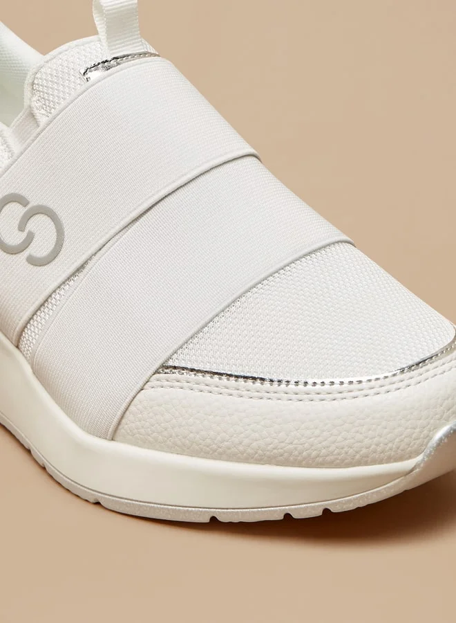 سيليست Women'S Slip-On Casual Sneakers With Wedge Heels