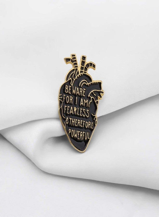 ميوسبارك دبوس مينا من MYOSPARK، هدية أدبية، رسوم متحركة، مرآة شفاه، سلسلة طائر القبرة، نمط مرتفعات وذرينغ، بروش قلب تشريحي (دبوس قلب تشريحي) - Image 2