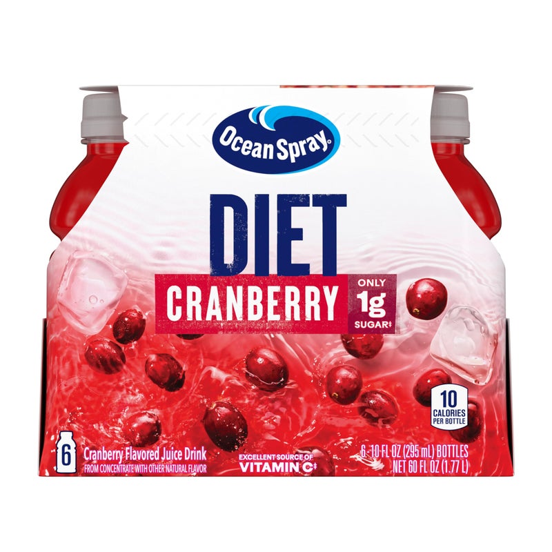 Ocean Spray Juice Drink 10 Ounce Bottle Pack of Diet Cranberry 60 Fl Oz Pack of 6 - Image 3