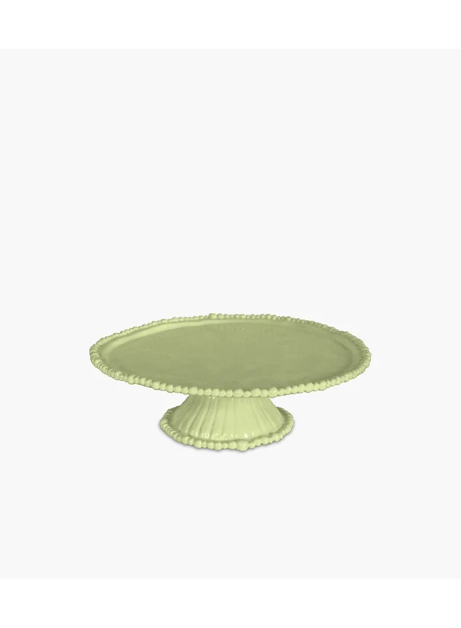Baci milano Joke Table And Kitchen Melamine Cake Stand - Sage