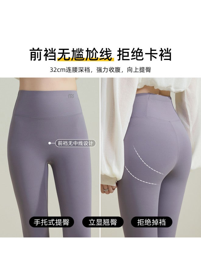 Modal 2025 New Fishbone Cloud-Feel Shark Leggings For Women, High-Waisted Tummy Control Lifting Yoga Fitness Base Layer Tight Pants - Image 3