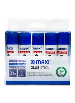 Maxi 5-Piece Multi Purpose Glue Stick 21gm Content  - Image 1